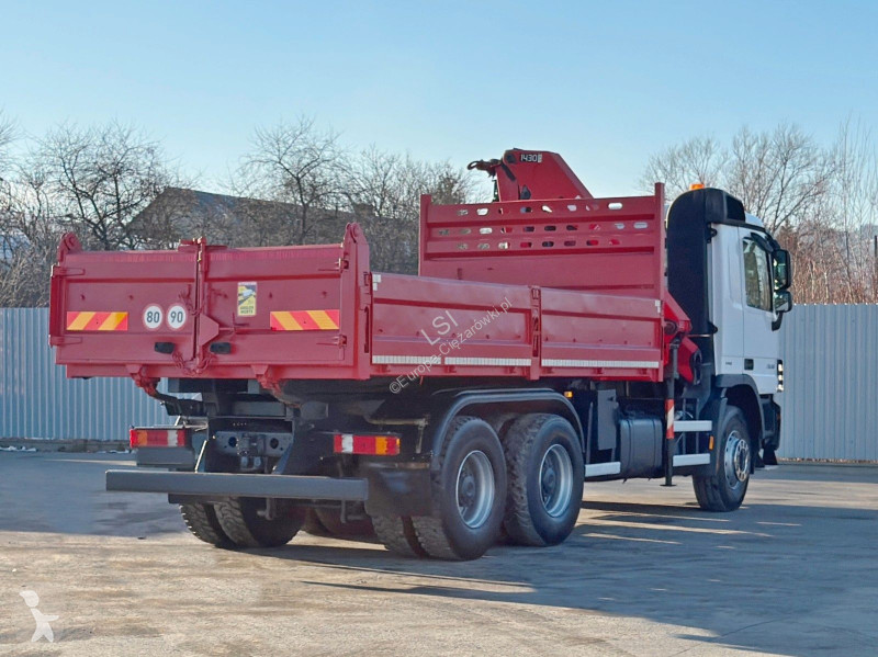 شاحنة Mercedes ACTROS * KIPPER 5,25 + BORDMATIC...