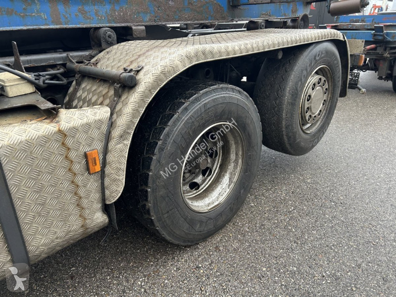 شاحنة Scania R440 6x2 Abroller, Schalter...