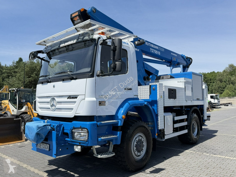 شاحنة Mercedes AXOR 1829 4x4 Zwyżka RUTHMANN...