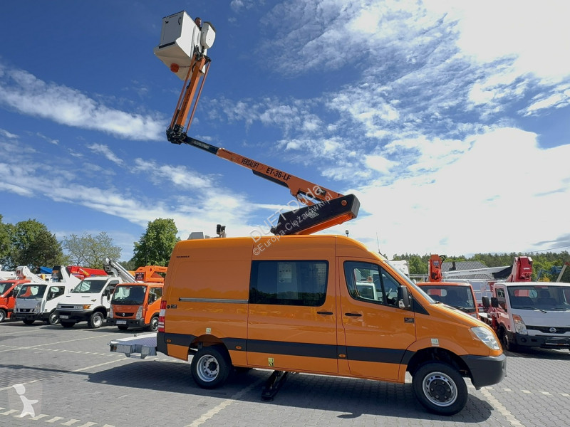 شاحنة Mercedes Zwyżka Podnośnik Koszowy...