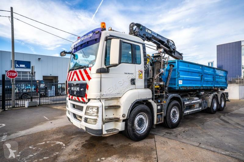 شاحنة MAN 35.400 BL - HIAB 144 E-2 DUO