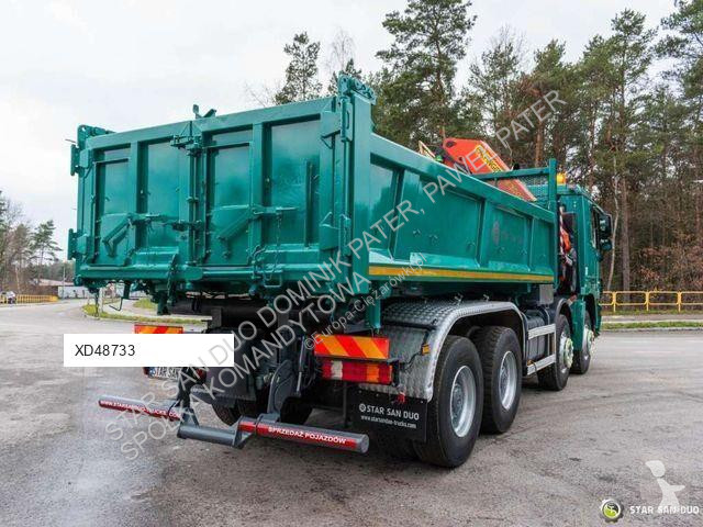 شاحنة Mercedes ACTROS 4151 8x4 Palfinger PK...