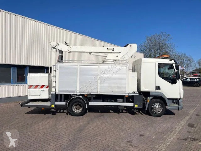 شاحنة DAF 45160 CUSTERS Hoogwerker 14,5 mtr /...