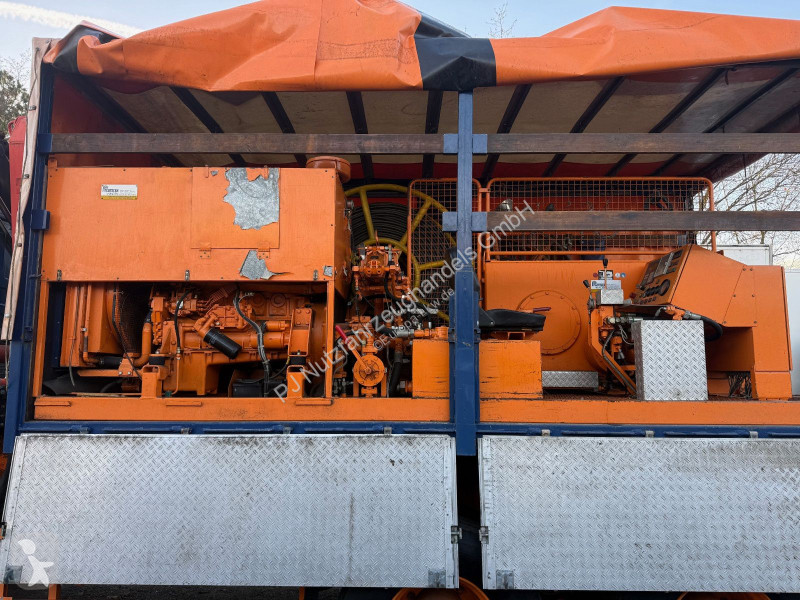 شاحنة MAN 6X6 Rotzler Winde Palfinger Kran