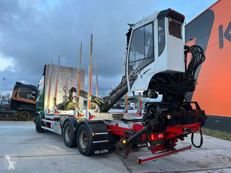 شاحنة Scania R 580 6x4 OGIFT F96S79 / RETARDER