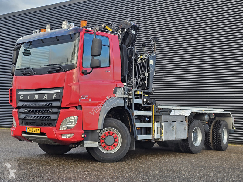 Camion Ginaf CF 410 6x4 / 6x6 / PALFINGER Z...