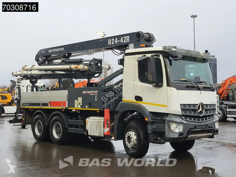 Betonárske zariadenie Mercedes 2636 6X4 24mtr...
