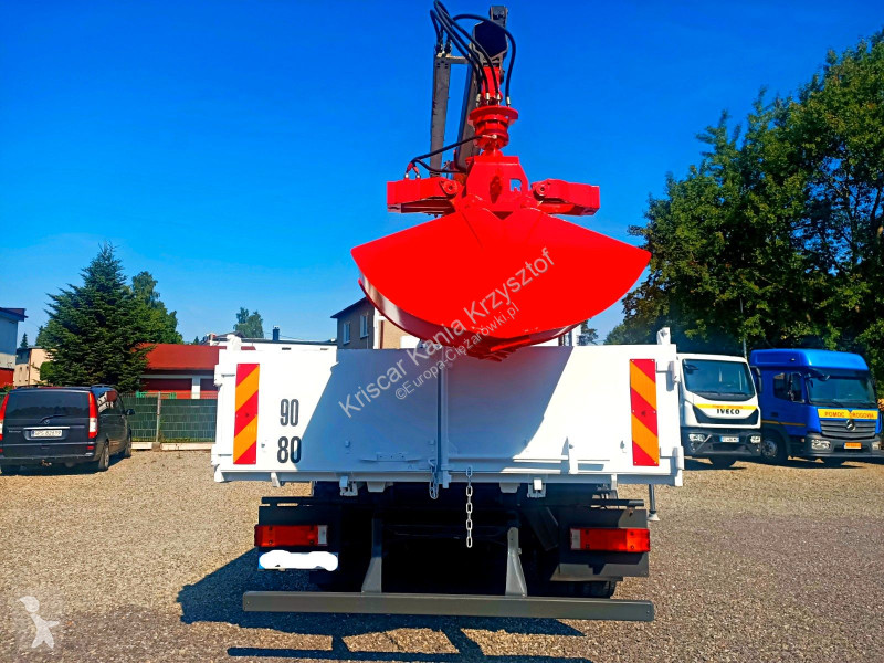 Mercedes 1318N Kipper Crane HDS Fassi F95 truck