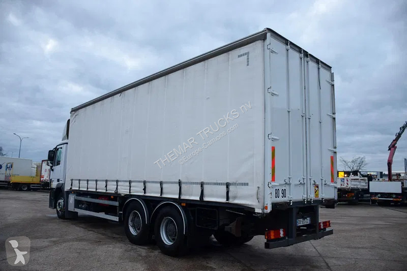 شاحنة Mercedes 2636 Buetec EEV - curtainsider