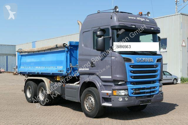 شاحنة Scania R 580 6x4, Meiller, Bordmatik,...