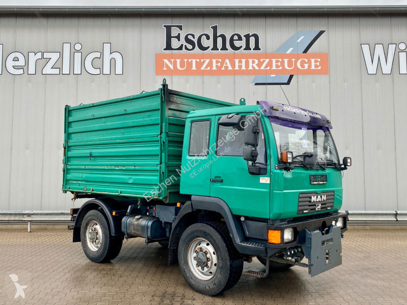 Camion MAN 10.220 4x4 BB | 3x Sitze*Schild...