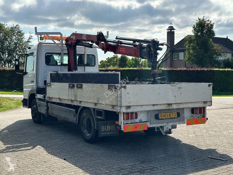 شاحنة Mercedes 1018 KRAAN/CRANE HMF403!!129tkm