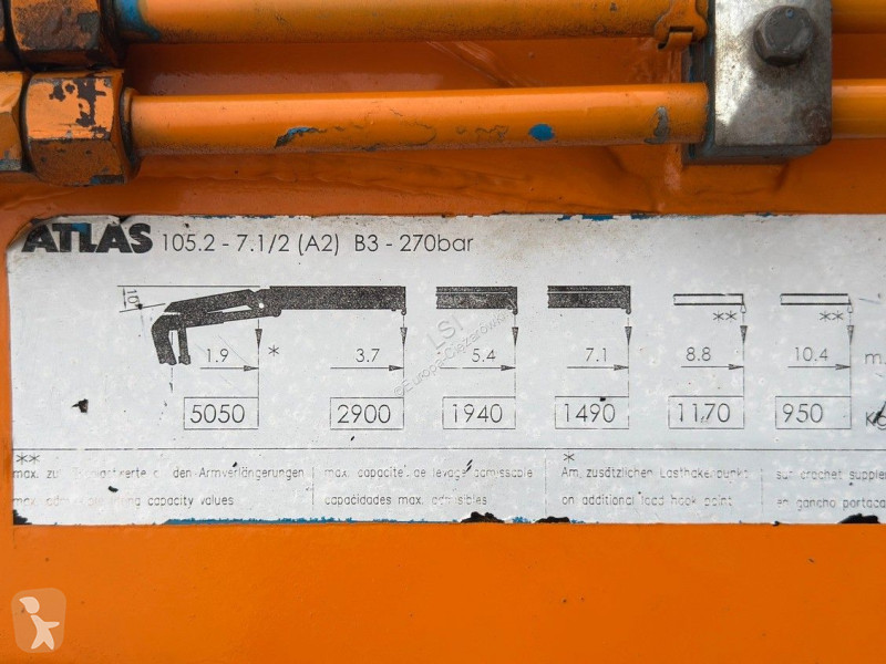 شاحنة MAN TGA * ATLAS 105.2 - 7.112 * TOPZUSTAND