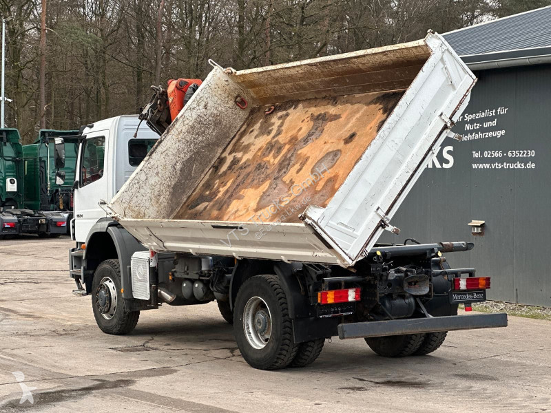 Camion Mercedes 1824 4x4 EU5 DSK, Palfinger...