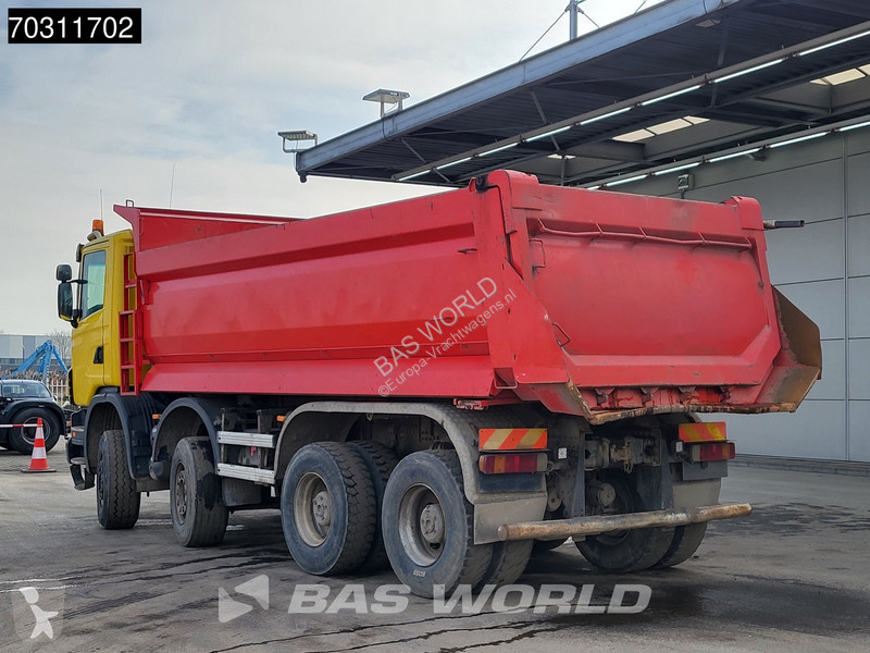 شاحنة Scania 420  8X6 8x6 18m3 KH Kipper Steel...