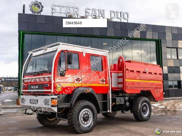 شاحنة MAN LE 18.220 4x4 Rosenbauer N20 Fire Truck
