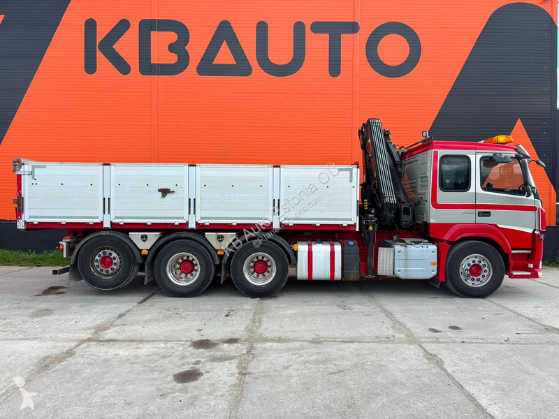 شاحنة Volvo 500 8x4*4 HIAB 144E-5 / BOX L=5992 mm