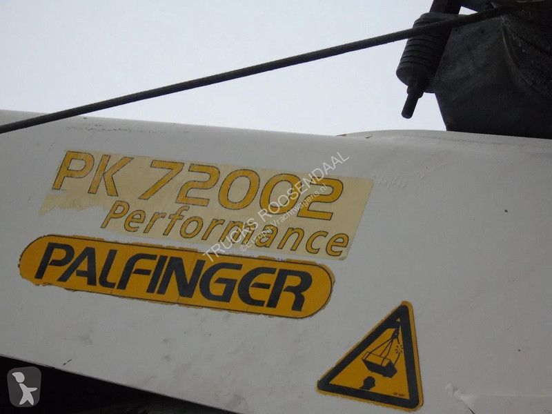 شاحنة Scania R 520 V8 + PAFINGER 72002 6X + JIB...