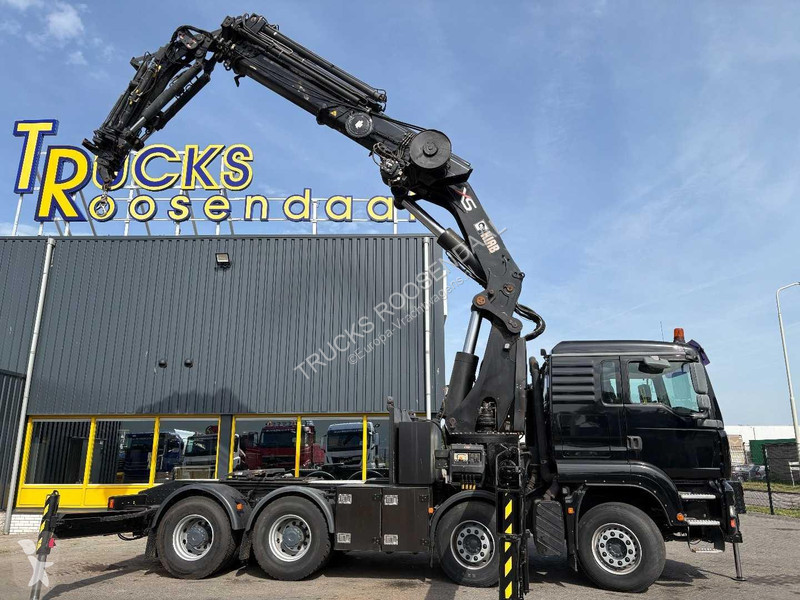 شاحنة MAN 41.430 + HIAB 800 6x + 5x JIB WINCH +...
