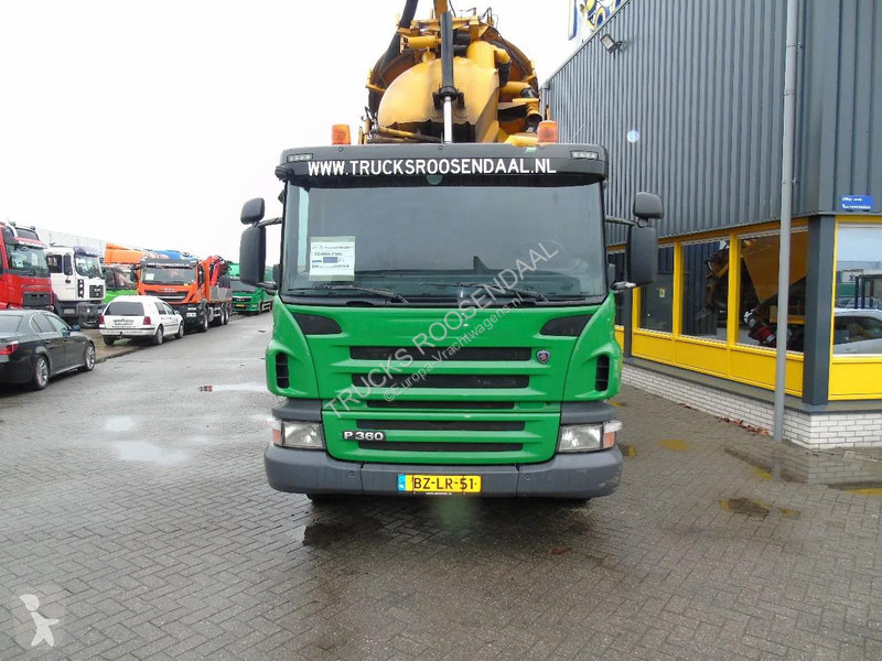 شاحنة Scania 360 360 + COMBI VACUUM WIEDEMANN +...