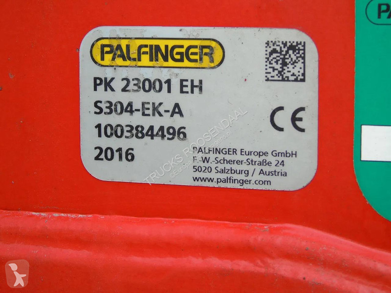 شاحنة Volvo 420 + PALFINGER 23001-EH + 8X4 +...