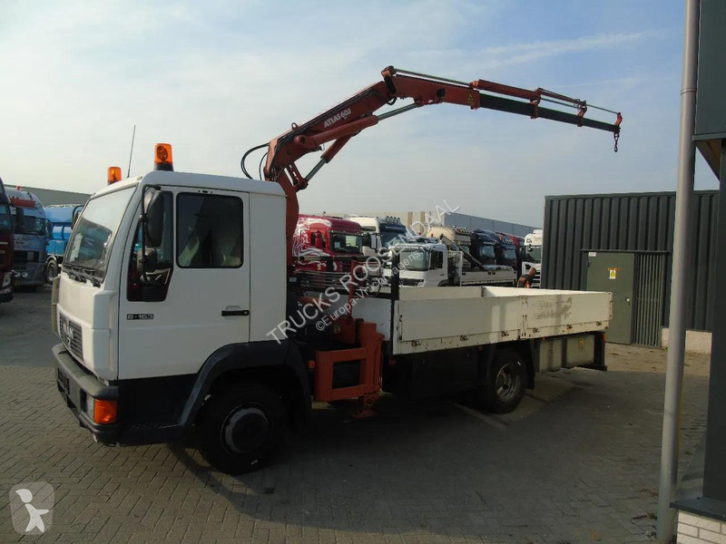 Lastbil MAN 8163 + ATLAS 60.1 + MANUAL + EURO 2...