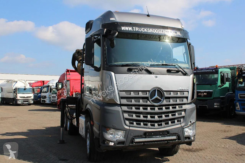 شاحنة Mercedes 2858 6x4 PALFINGER S260Z96...