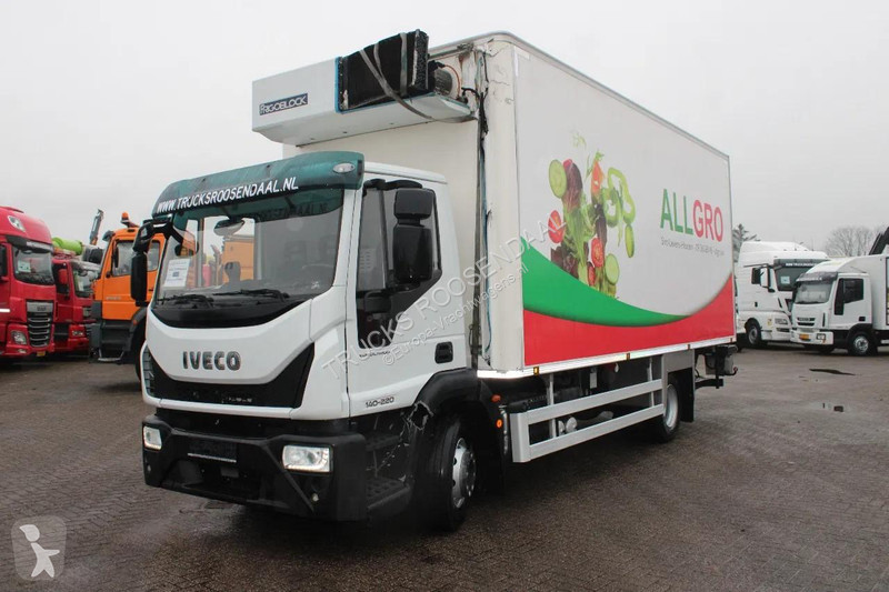 شاحنة Iveco 140e22 + EURO 6 + LOW KM + chereau