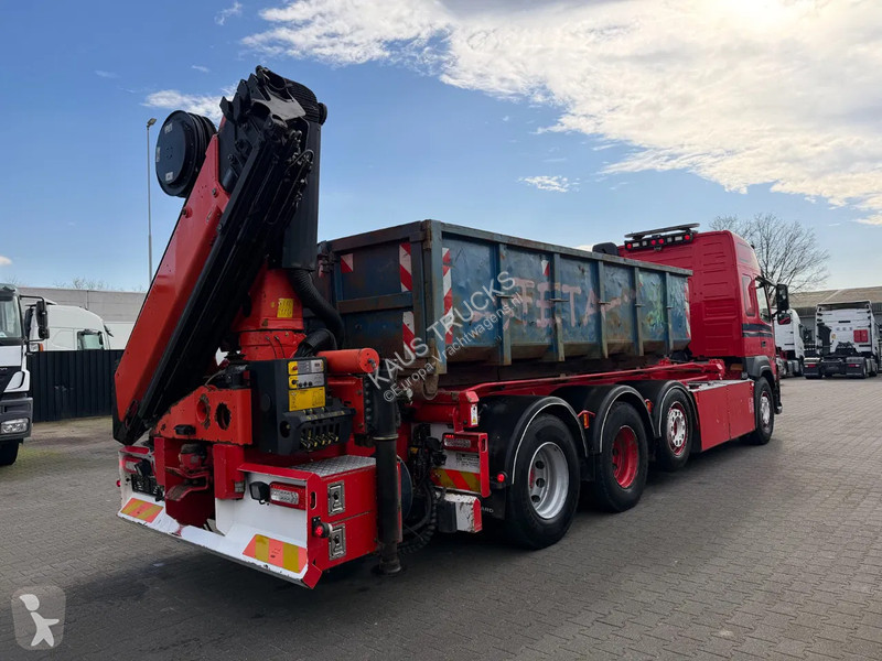 شاحنة Volvo 500 8X2 HMF Containersystem +...