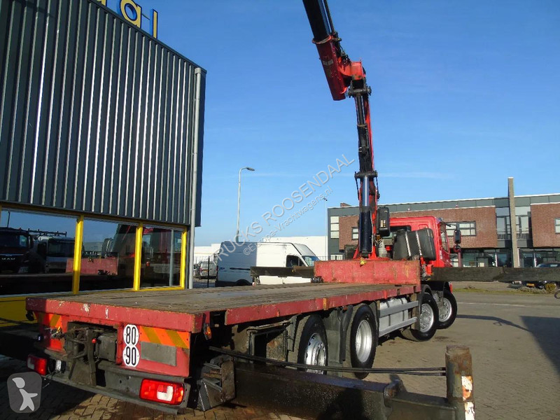 شاحنة DAF 85510 + FASSI 80TON 6x + 8X2 + EURO 5...