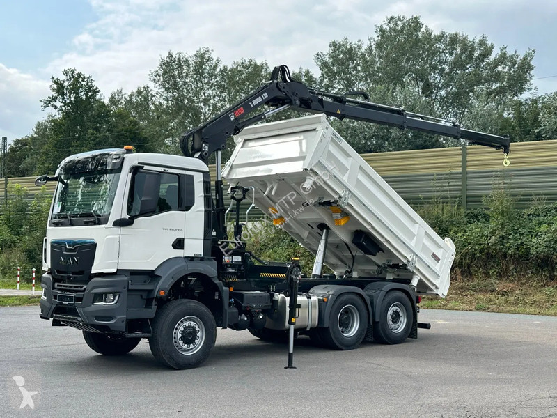 Lastbil MAN 28.440 MAN  28.440 6x4-4/3-Seiten-...