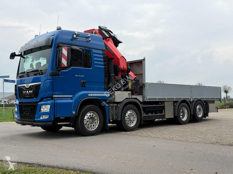 شاحنة MAN 35.510 8x2!!EURO 6 PALFINGER 58002...
