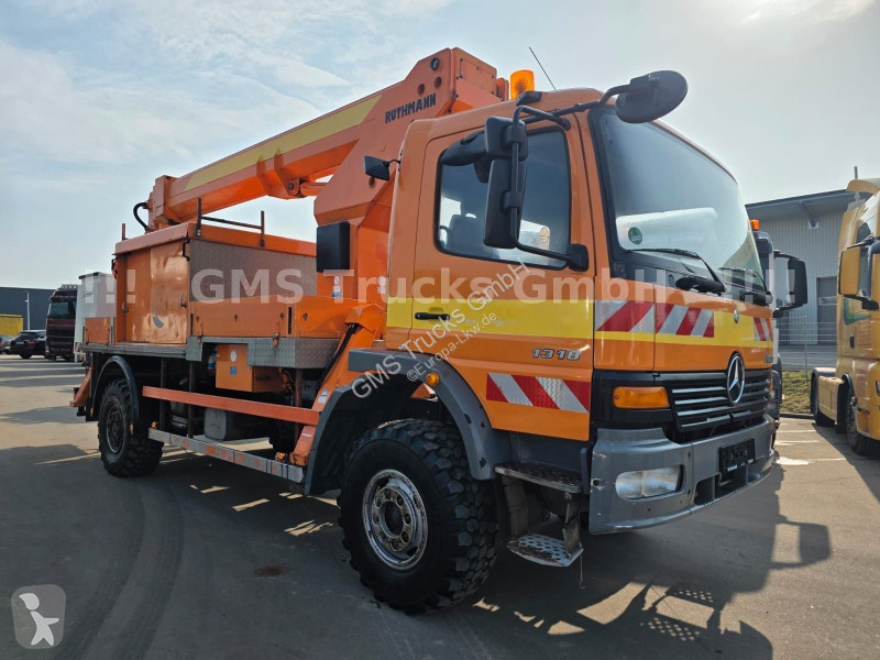 شاحنة Mercedes 1318 /4X4 ALLRAD/Isolatin/23m...