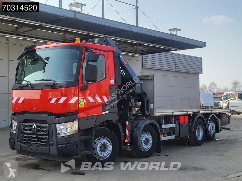 شاحنة Renault C 460 8X2 HIAB 477EP-2 HIPRO...