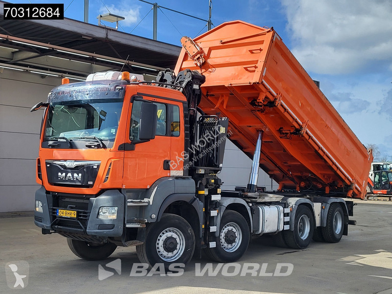 شاحنة MAN 41.440  8X8 Palfinger Q170Z Crane 8x8...