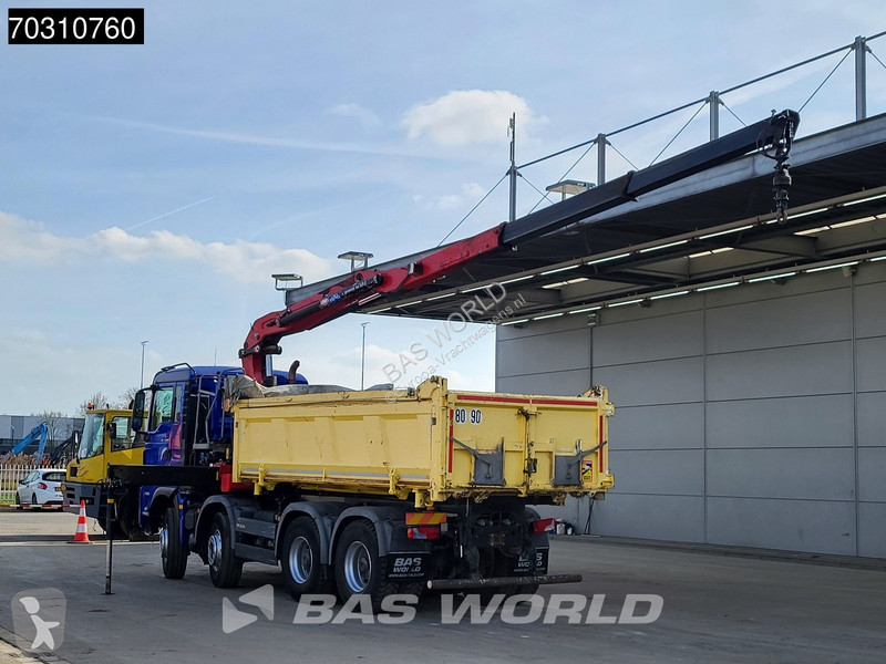 شاحنة MAN 35.480 8X4 HMF 2243-Z2 Crane Kran...