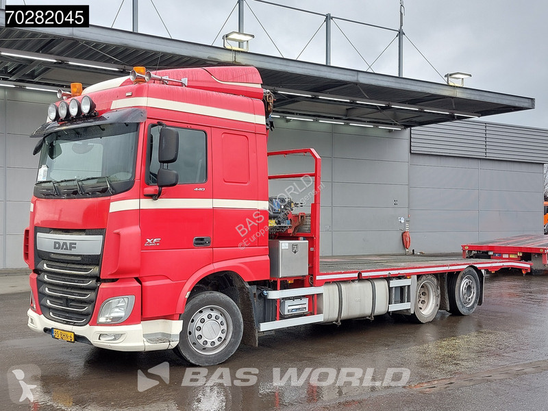 شاحنة DAF XF 440 6X2 NL-Truck Transporter HMF...