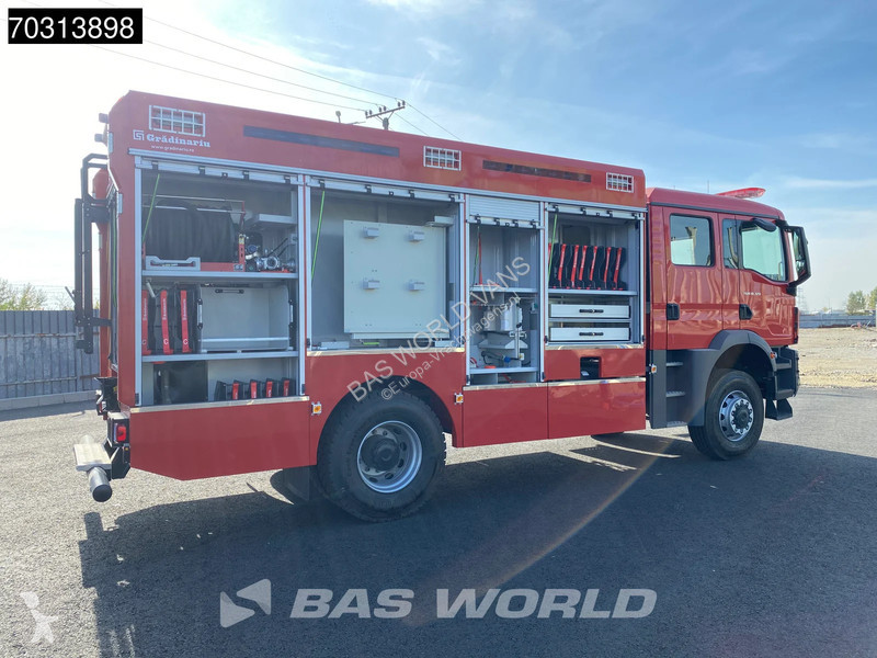شاحنة MAN TGM 4X4 NEW! Gradinariu Feuerwehr...