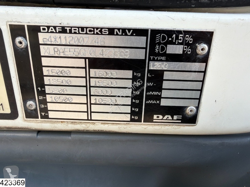 شاحنة DAF 250 EURO 5, Anteo