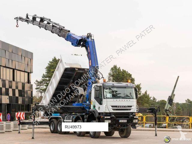 Kamión Iveco TRAKKER 450 8x8 PM 85SP Crane...