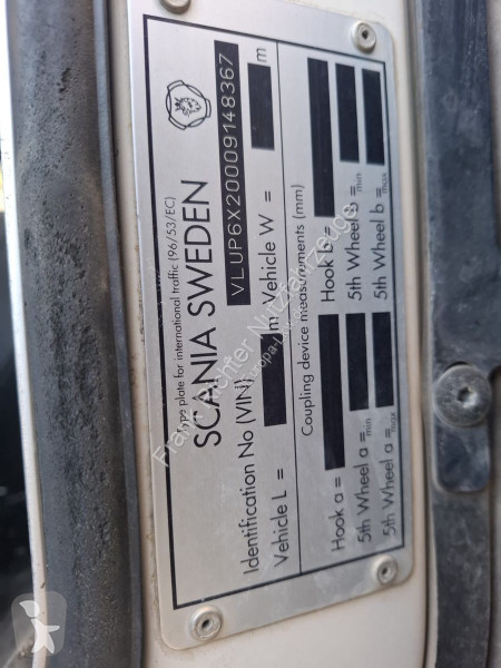Camion Scania 420 Abroller org 357Tkm Meiler...