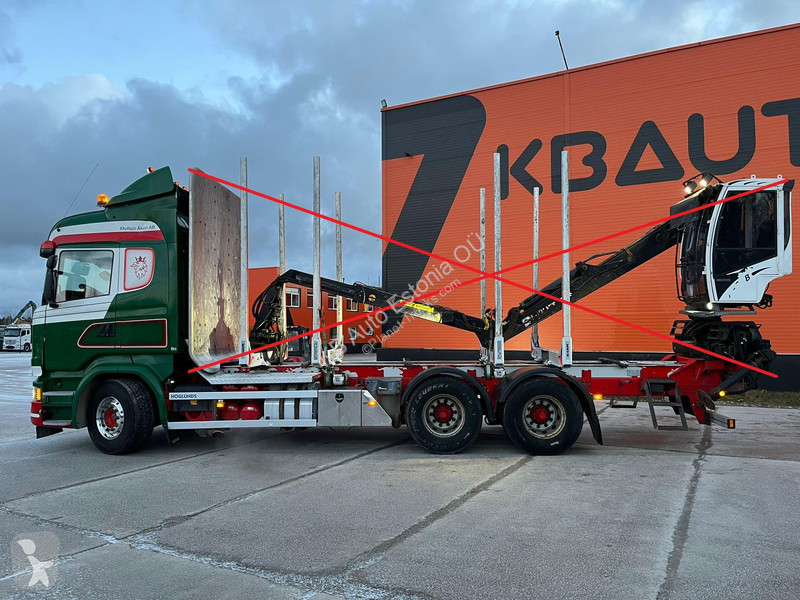 شاحنة Scania R 580 6x4 FOR SAE AS CHASSIS /...