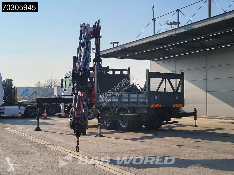 شاحنة MAN 33.350  6X6 Fassi F600 Crane Kran +...