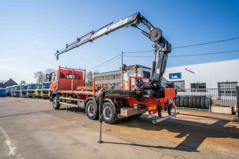 شاحنة Renault  K380 DXI -6x4+HIAB 21 T/m+4 EXT