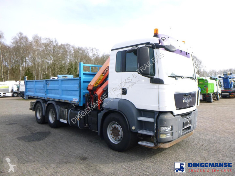 شاحنة MAN 26.400 6X4 tipper + Palfinger PK15002