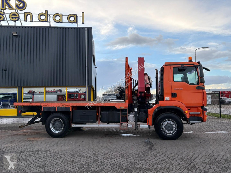 شاحنة MAN +4x4 + HMF 1460 + euro4