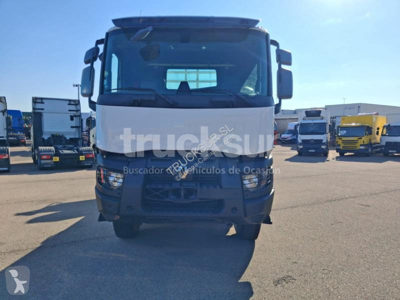شاحنة Renault C430.26  6X4 UA + CAJA ABIERTA