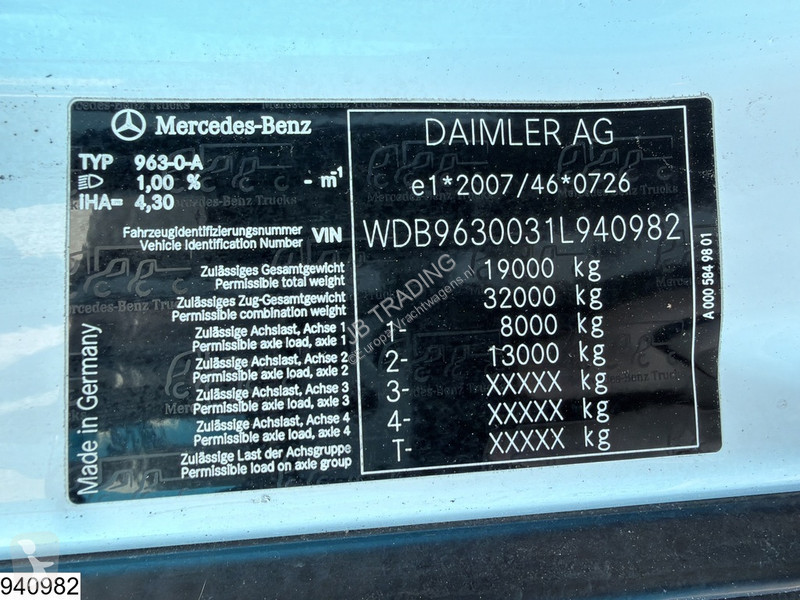 شاحنة Mercedes 1827 EURO 6