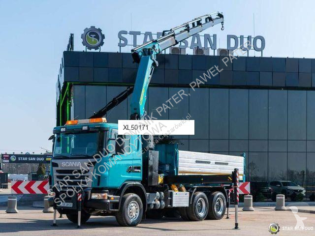 شاحنة Scania G480 6x4 PALFINGER PK 34002 SH...