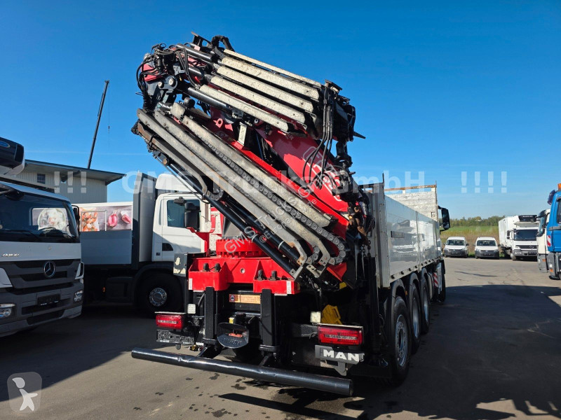 Lastbil MAN TGS / 8X4 / 28m Kran Fassi 365 +...